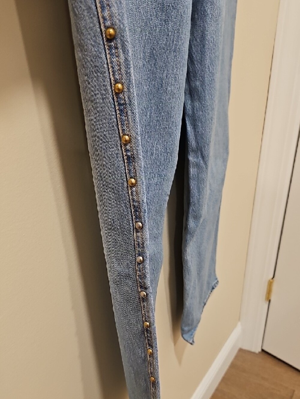 Universal Thread 90s Baggy Studded Side Seam Jeans; NWT; Size 10 - Picture 11 of 12